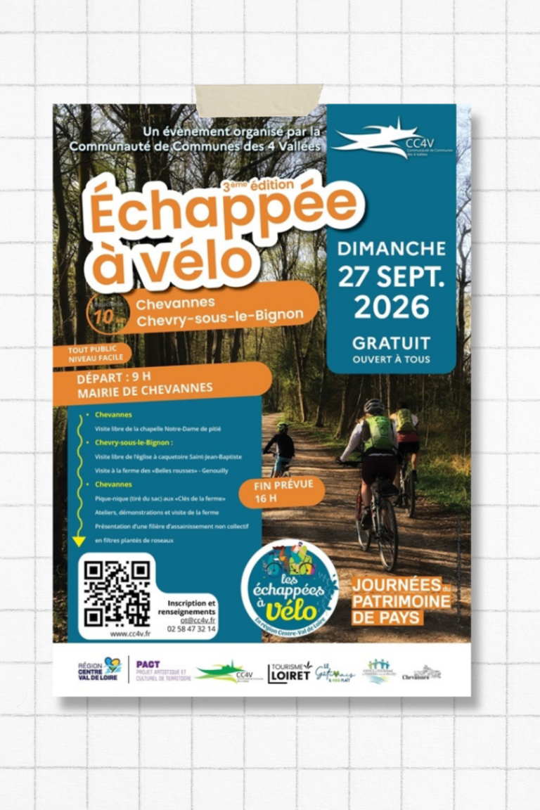 Echappées à vélo - Sceaux-du-Gâtinais