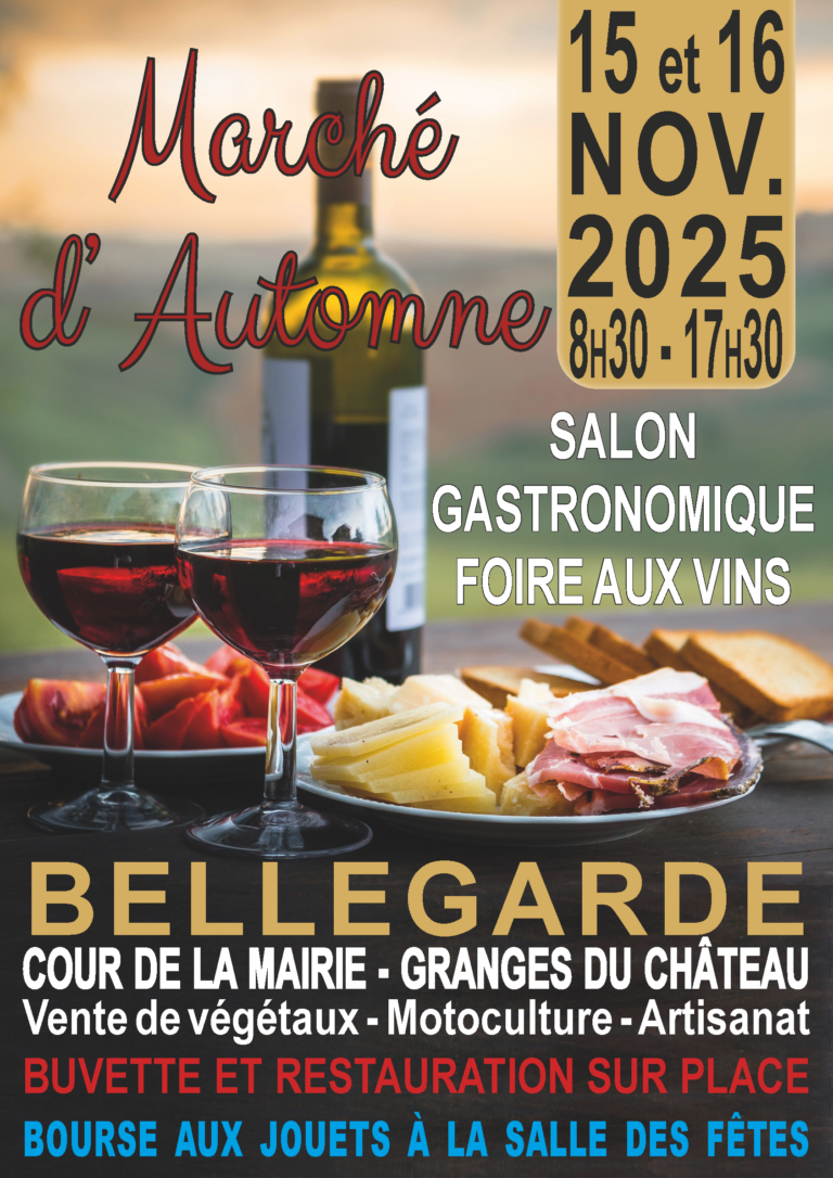 Marché d'automne -Bellegarde
